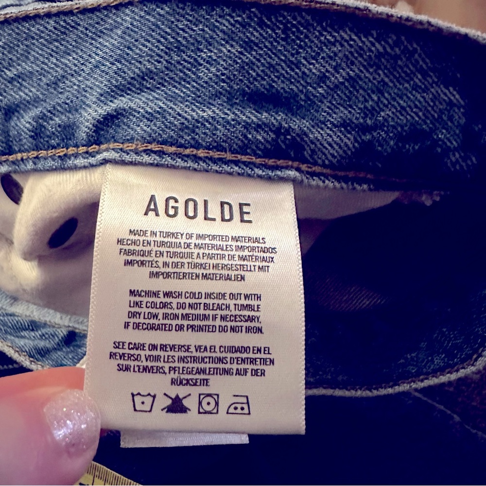 Agolde Riley Crop Jeans - Picture 10 of 10